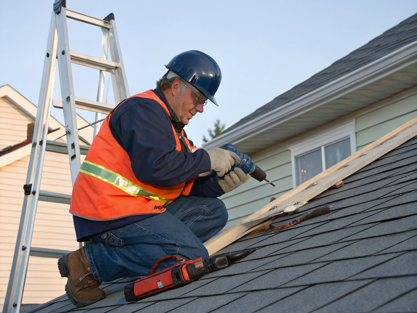 Historical roofing craftsmanship and inspection